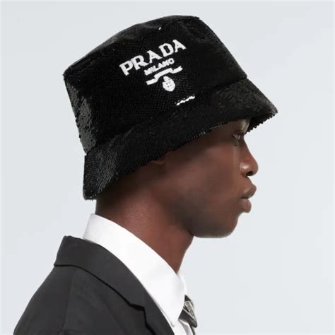 prada sequin bucket hat|20 Best Prada Bucket Hats .